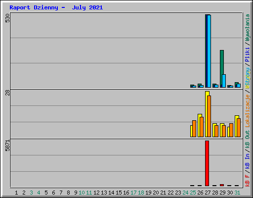 Raport Dzienny -  July 2021