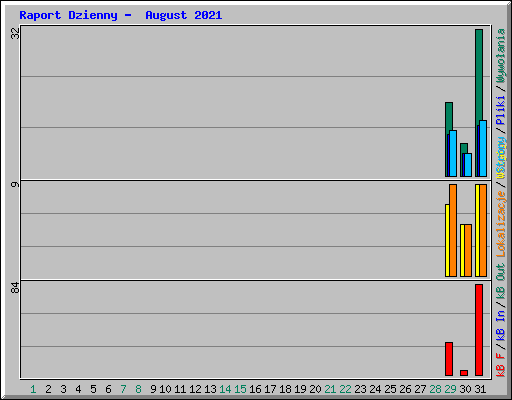 Raport Dzienny -  August 2021