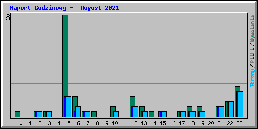 Raport Godzinowy -  August 2021