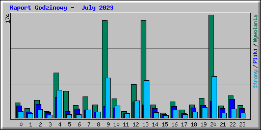 Raport Godzinowy -  July 2023